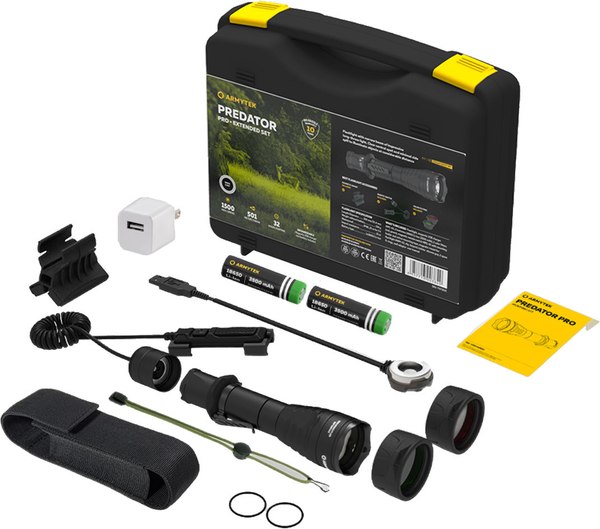 Фонарь Armytek Predator Pro Extended Set / F07302W