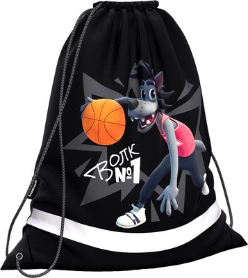 Мешок для обуви Erich Krause Ну, погоди! Каникулы. Баскетбол / 62558 - фото