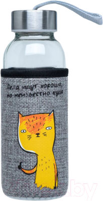 Бутылка для воды Белбогемия Дела идут хорошо 25653208 / 107350 - фото