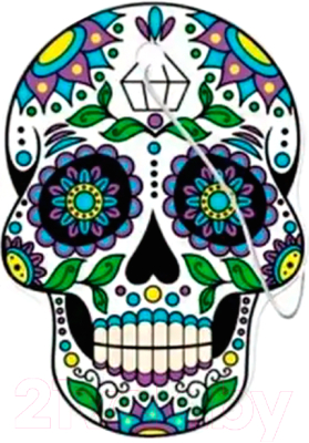 Ароматизатор автомобильный Aroma Car Dia de Los Muertos Gold Tatoo - фото