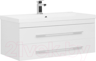 Тумба под умывальник Aquanet Нота New 100 / 335420 - фото