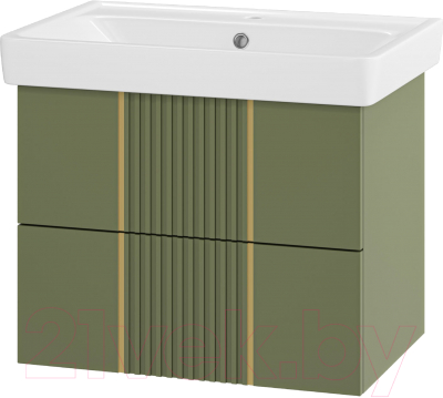 Тумба под умывальник Brevita Vega 70 / VEG-09070-0802Я - фото