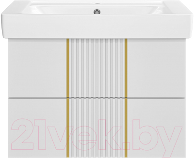 Тумба под умывальник Brevita Vega 80 / VEG-09080-0102Я