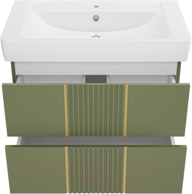 Тумба под умывальник Brevita Vega 80 / VEG-09080-0802Я