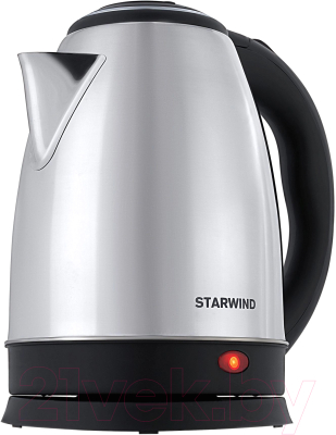 Электрочайник StarWind SKS1771 (серебристый/черный)