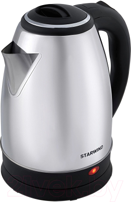 Электрочайник StarWind SKS1771 (серебристый/черный)