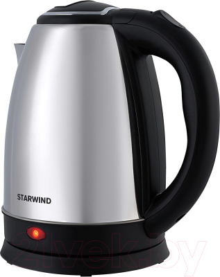 Электрочайник StarWind SKS1771 (серебристый/черный)
