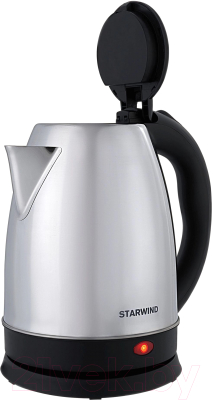 Электрочайник StarWind SKS1771 (серебристый/черный)