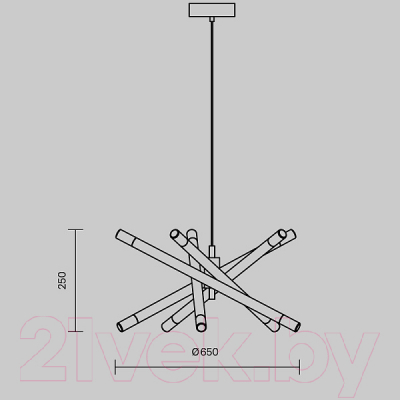 Люстра Freya Wands FR6130PL-L30B