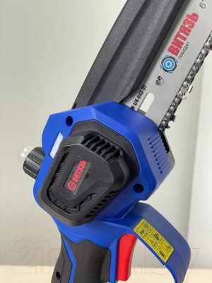 Пила цепная аккумуляторная ВИТЯЗЬ ПЦ-А-220-6