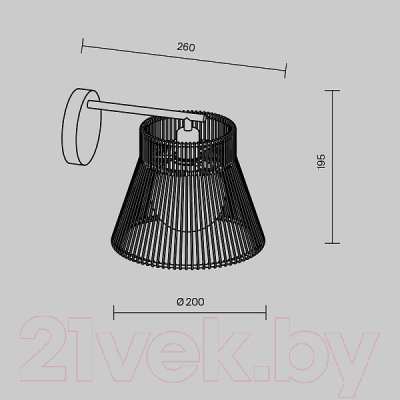 Бра Freya Cottage FR5405WL-01B