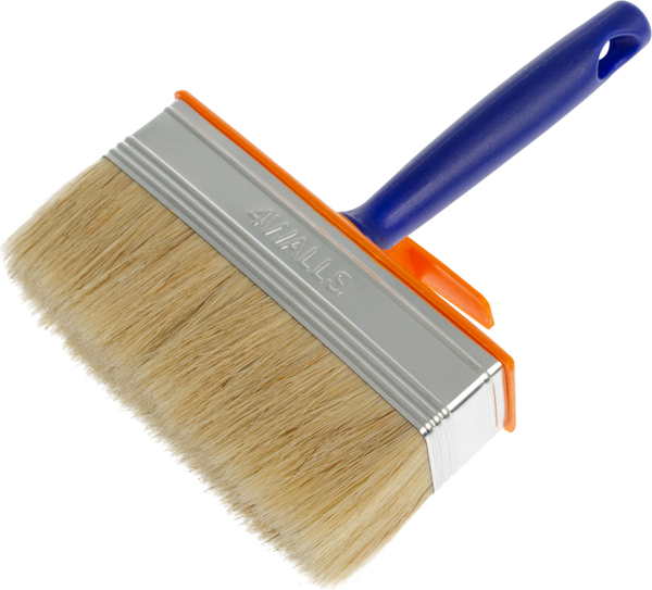 Кисть малярная 4Walls Master Макловица натуральная щетина / KMNS140 - фото