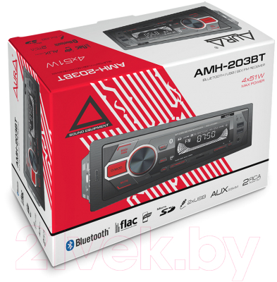 Автомагнитола AURA Fireball-203BT