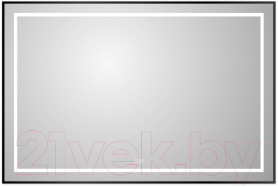 Зеркало BelBagno SPC-KRAFT-1200-800-LED-TCH-WARM-NERO - фото