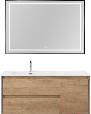 Зеркало BelBagno SPC-KRAFT-1200-800-LED-TCH-WARM-NERO