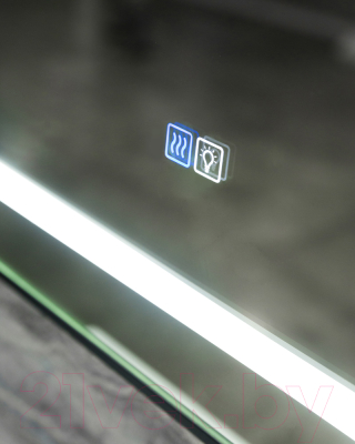 Зеркало BelBagno SPC-KRAFT-1200-800-LED-TCH-WARM-NERO