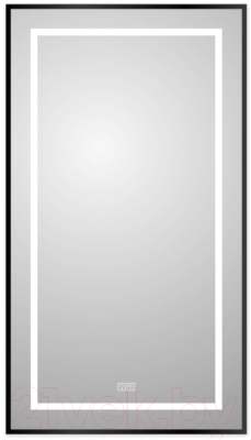 Зеркало BelBagno SPC-KRAFT-500-900-LED-TCH-WARM-NERO - фото