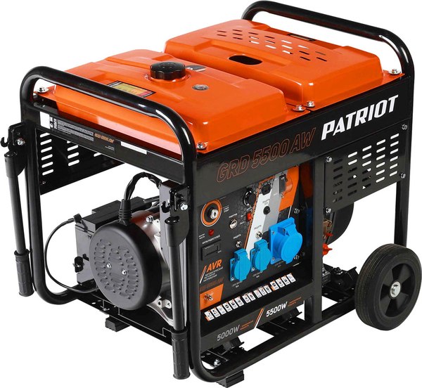 Дизельный генератор PATRIOT GRD 5500AW