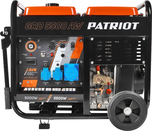 Дизельный генератор PATRIOT GRD 5500AW