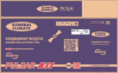 Сплит-система General Climate GC-RE12HR32 / GU-RE12H32