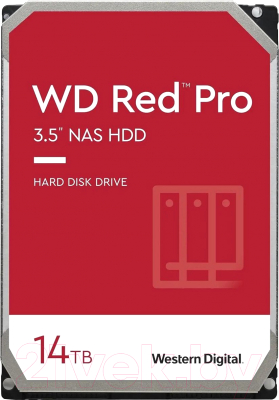 Жесткий диск Western Digital Red Pro 14TB (WD142KFGX) - фото
