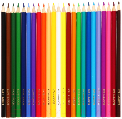 Набор цветных карандашей Koh-i-Noor Racoon / 3554024059KS