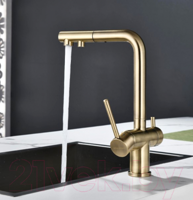 Смеситель Paulmark Serpentine Se213222-BR