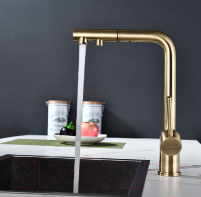 Смеситель Paulmark Serpentine Se213222-BR