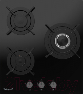 Газовая варочная панель Weissgauff HGG 451 BGV - фото