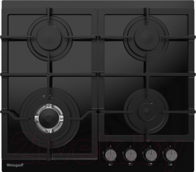 Газовая варочная панель Weissgauff HGG 641 BGV - фото