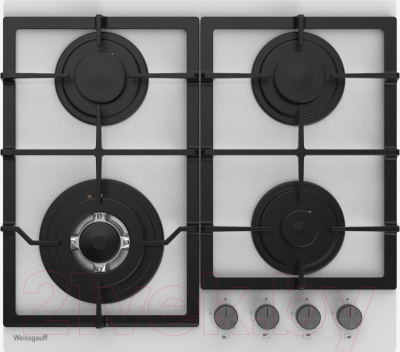 Газовая варочная панель Weissgauff HGG 641 WGV - фото