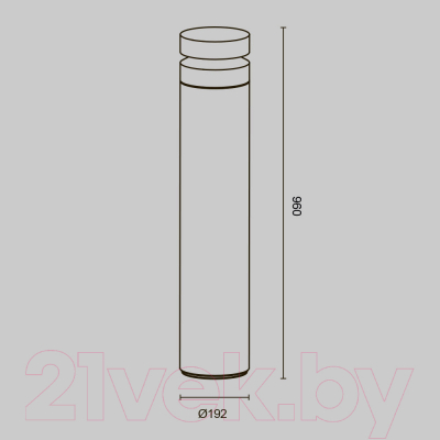 Светильник уличный Maytoni Betone O469FL-L20CM3K1