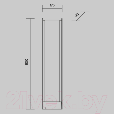 Светильник уличный Maytoni Reso O445FL-L20GF3K1