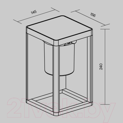 Бра уличное Maytoni Shatter OSL457WL-L2GF3K