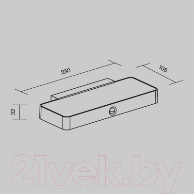Бра уличное Maytoni Pir OSL456WL-L2GF3K
