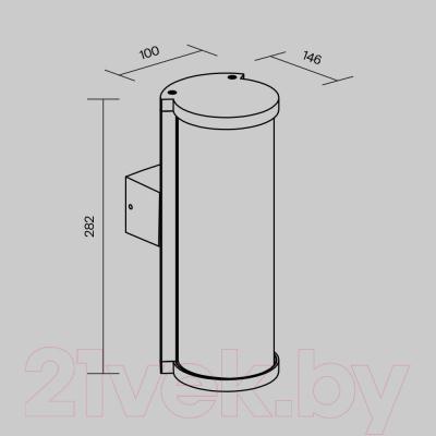 Бра уличное Maytoni Conf O451WL-01GF