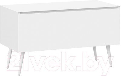 Тумба ТриЯ Глосс СМ-319.03.012 с опорами - фото