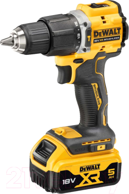 Профессиональная дрель-шуруповерт DeWalt DCD100YP2T