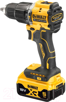 Профессиональная дрель-шуруповерт DeWalt DCD100YP2T