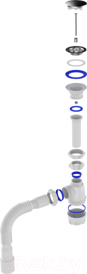 Сифон Aquant S0116-35-MR