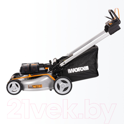Газонокосилка аккумуляторная Worx WG761E