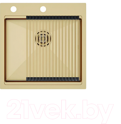 Мойка кухонная Paulmark PM705151-BG