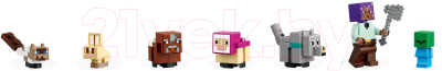 Конструктор Lego Minecraft Убежище для животных / 21253 
