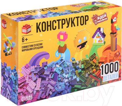 Конструктор Unicon Классический набор CH8800-1000PCS / 10180833 - фото