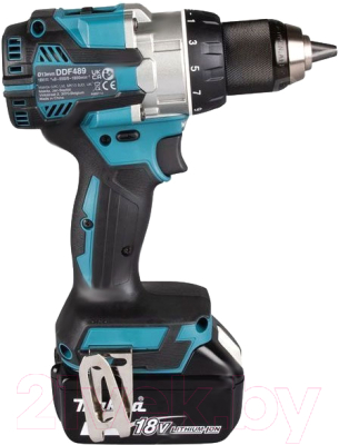 Профессиональная дрель-шуруповерт Makita DDF489RTJ