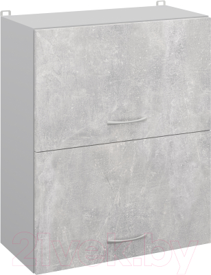 Шкаф навесной для кухни Кортекс-мебель Корнелия Лира ВШ60-2г - фото