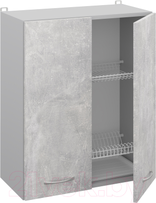 Шкаф навесной для кухни Кортекс-мебель Корнелия Лира ВШ60с