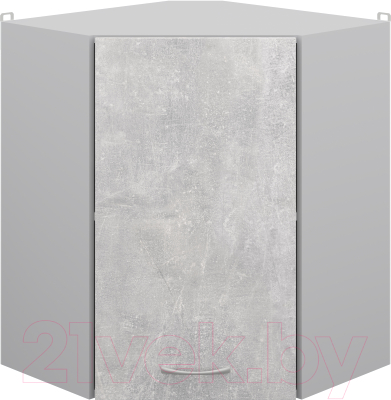 Шкаф навесной для кухни Кортекс-мебель Корнелия Лира ВШУ угловой - фото