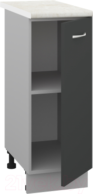 Шкаф-стол кухонный Кортекс-мебель Корнелия Лира НШ30р