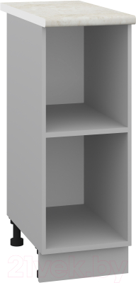 Шкаф-стол кухонный Кортекс-мебель Корнелия Лира НШ30р